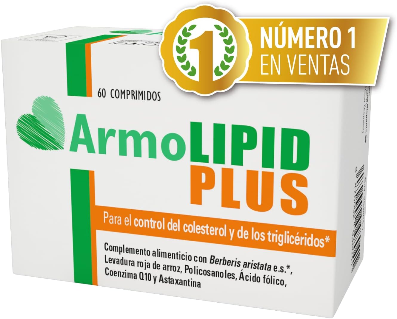 ArmoLIPID PLUS Complemento Alimenticio para el Control del Colesterol 60 Comprimidos